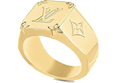 louis vuitton monogram ring.